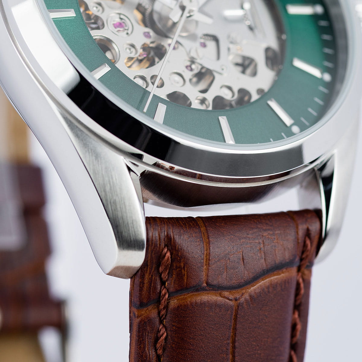 Оригинальные часы Jacques Lemans Jacques Lemans Automatic 1-2087B механические калибр механизма  общий вид