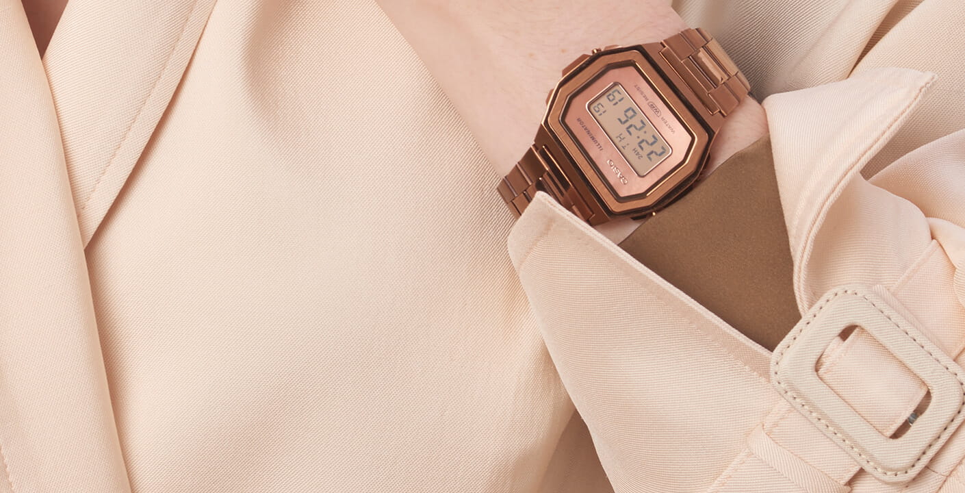 Оригинальные часы Casio Casio Collection A1000RG-5EF в фирменной упаковке от производителя