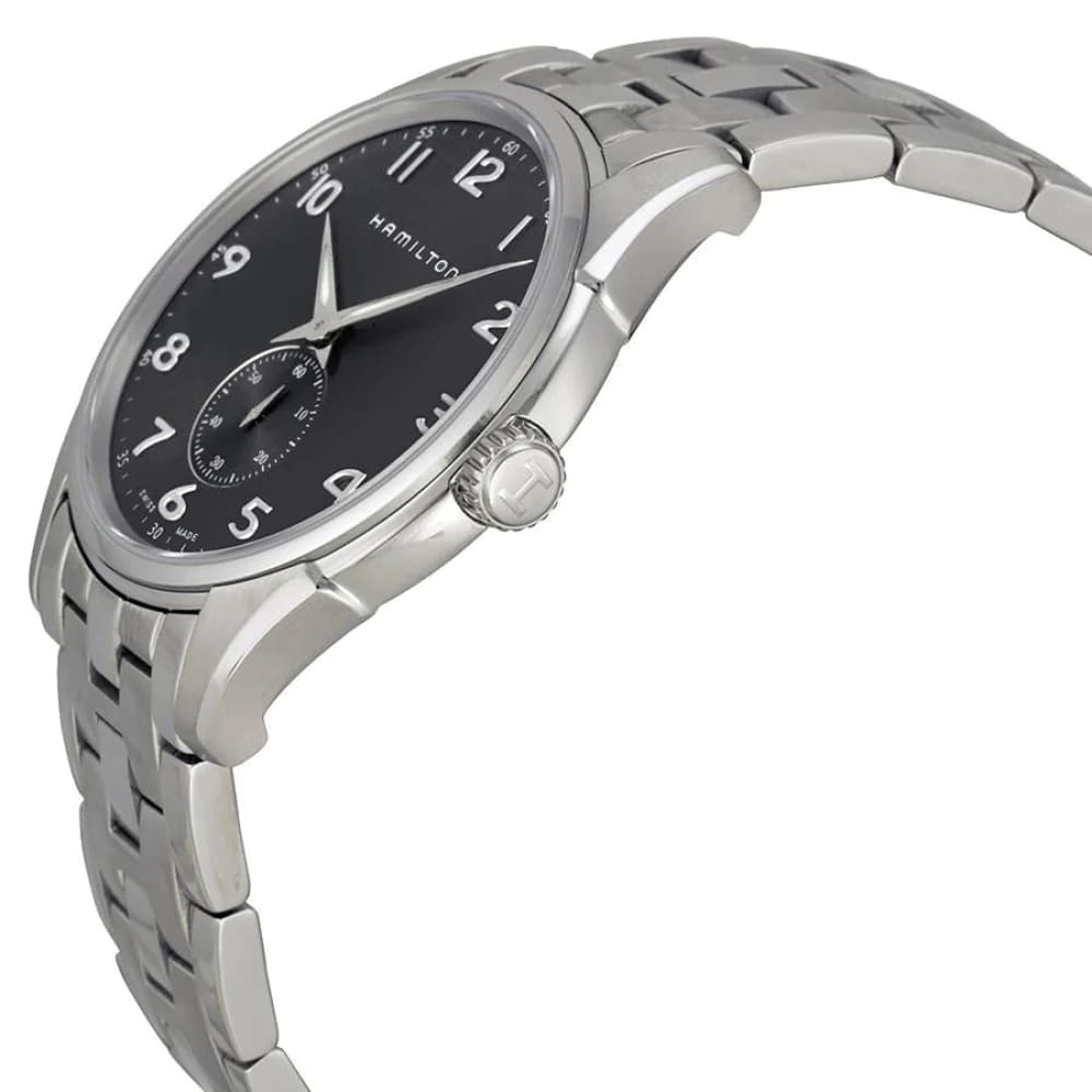Hamilton Hamilton Jazzmaster Thinline Small Second Quartz H38411183 , наручные мужские часы фото под углом