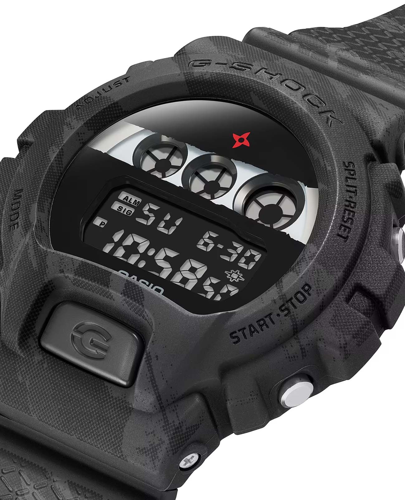 Casio Casio G-Shock DW-6900NNJ-1  - задняя крышка пластик карбон корпуса, япония часы