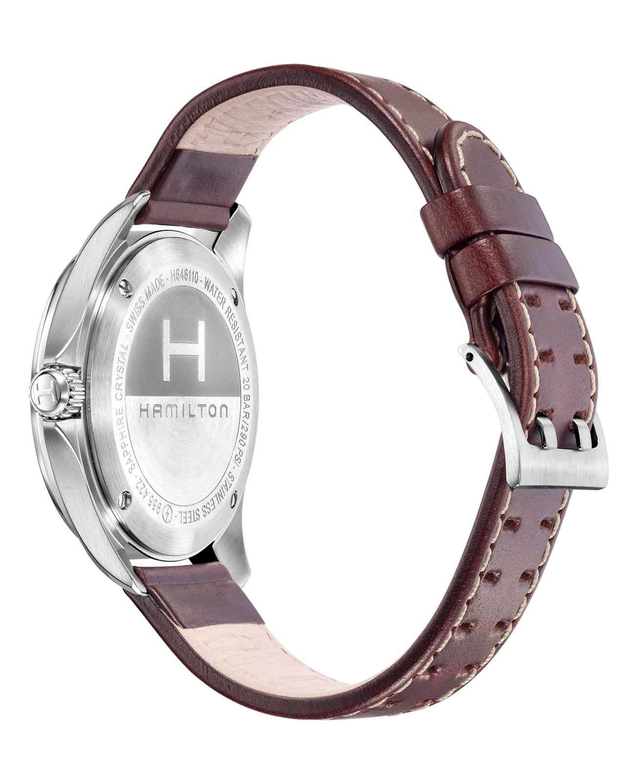 Hamilton Hamilton Khaki Aviation Pilot Day Date Quartz H64611535 мужские часы черный циферблат на запястье