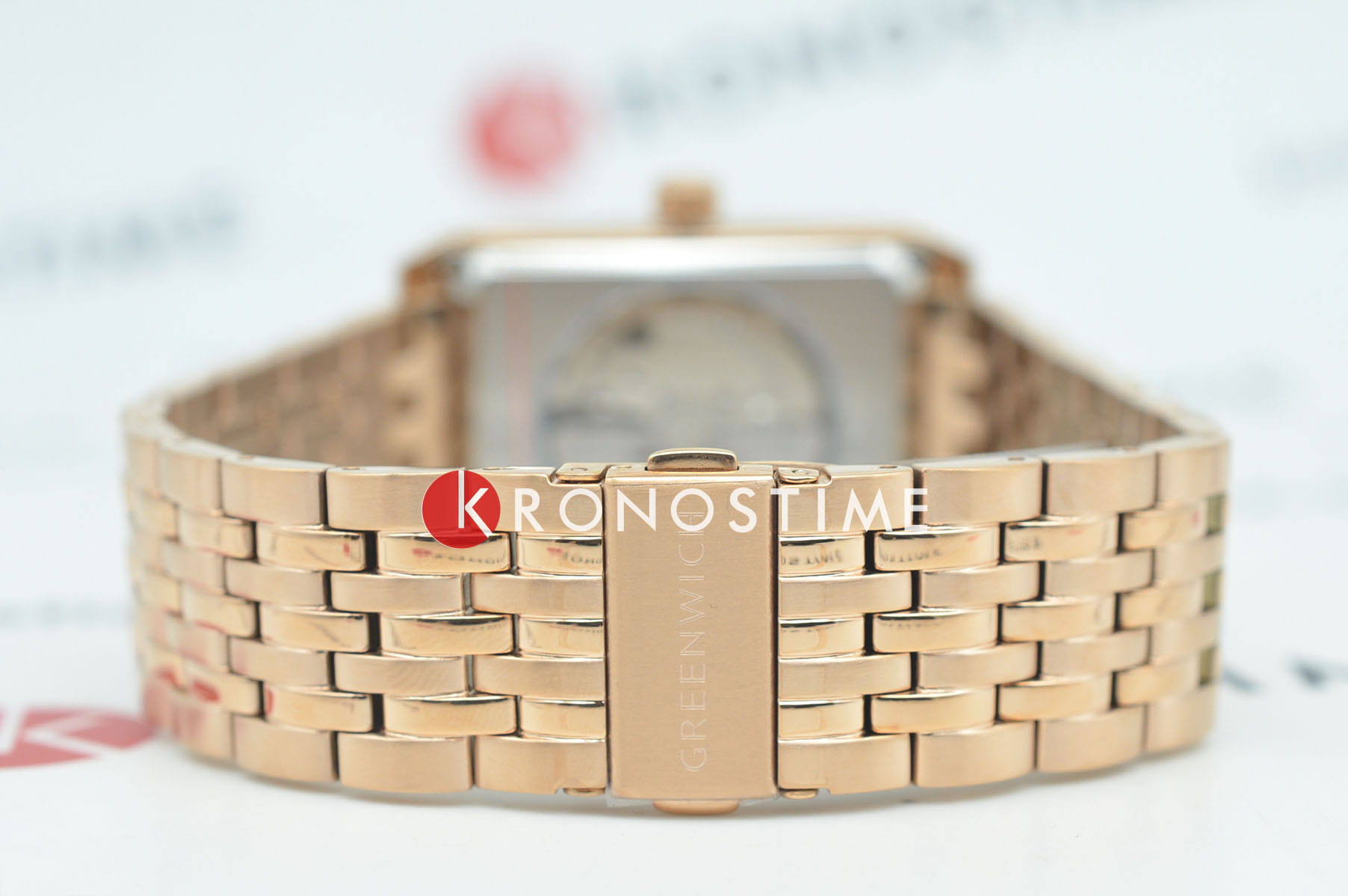 Greenwich Greenwich Caravel GW 564.40.11 механические мужские часы часы крупный план черный циферблата