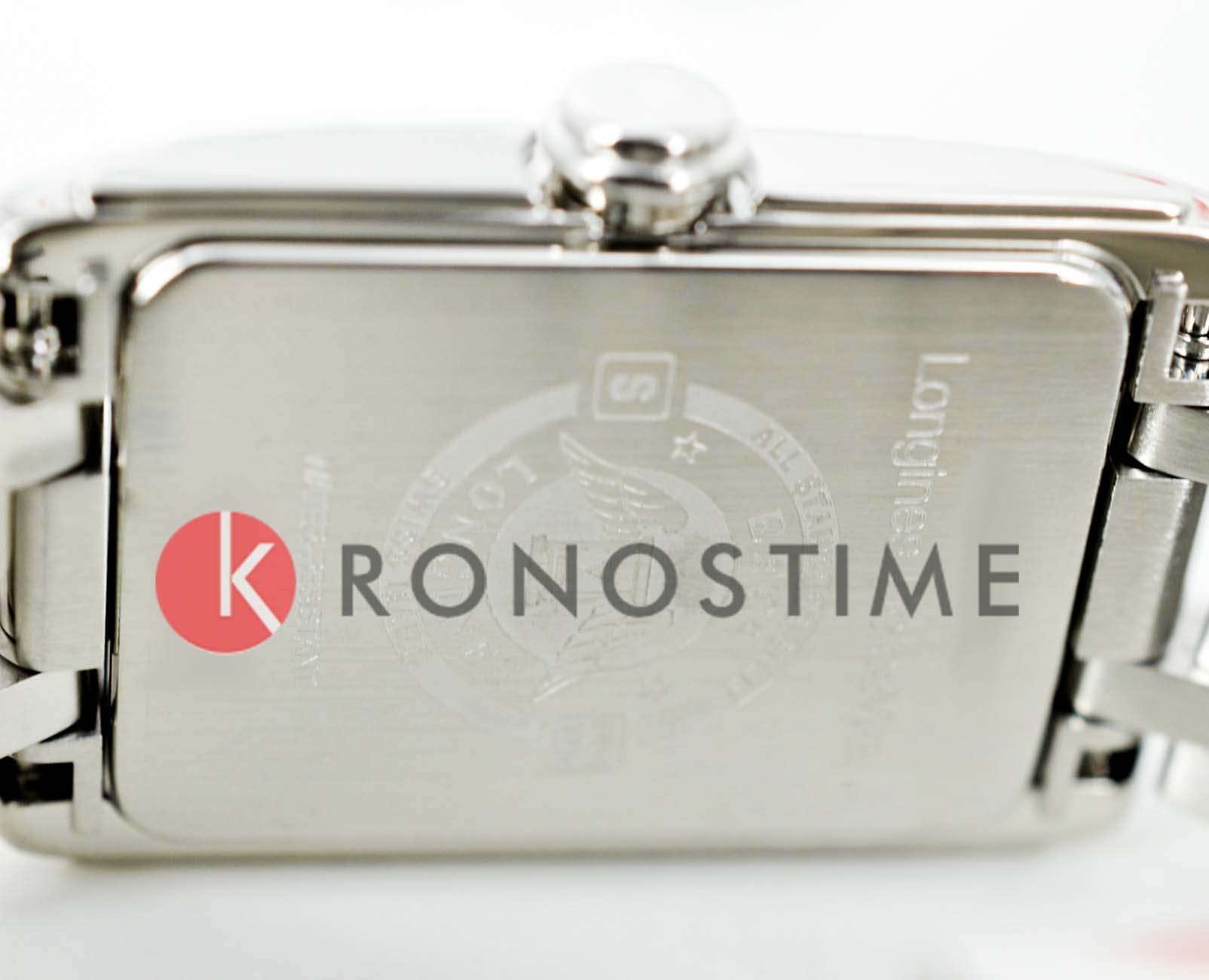 Longines Longines DolceVita L5.258.4.71.6 кварцевые женские часы часы крупный план серебристый циферблата