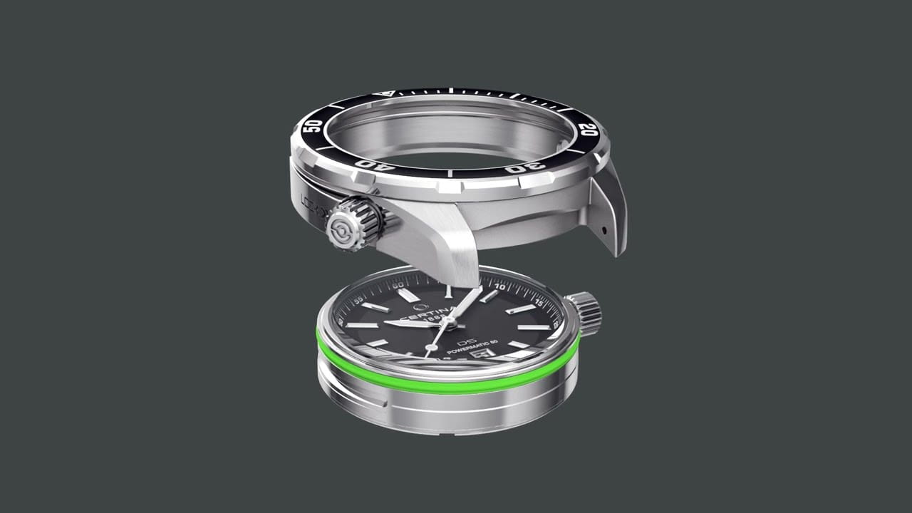 Certina Certina DS+ C041.407.19.041.91 швейцария наручные мужские часы заводная головка с логотипом Certina