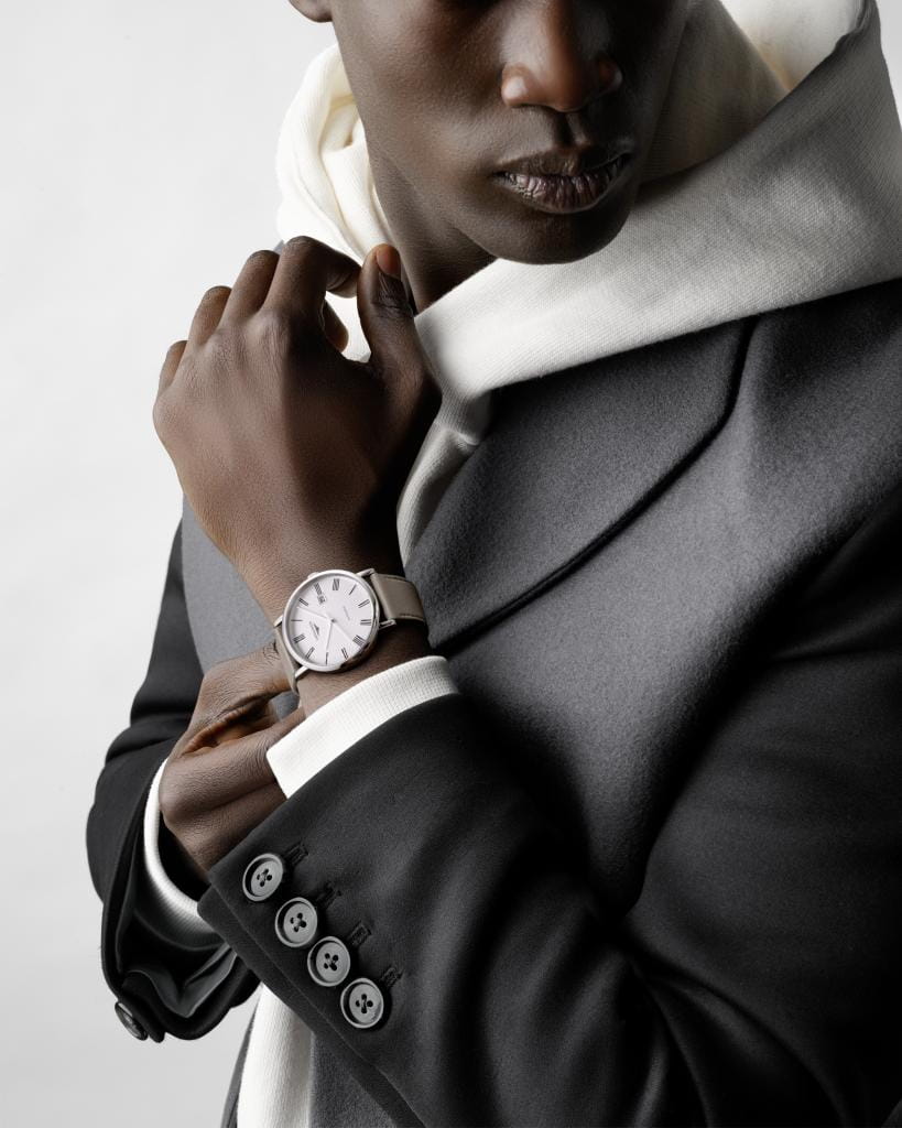 Longines Longines Elegant Collection L4.911.4.11.0 мужские часы белый циферблат на запястье