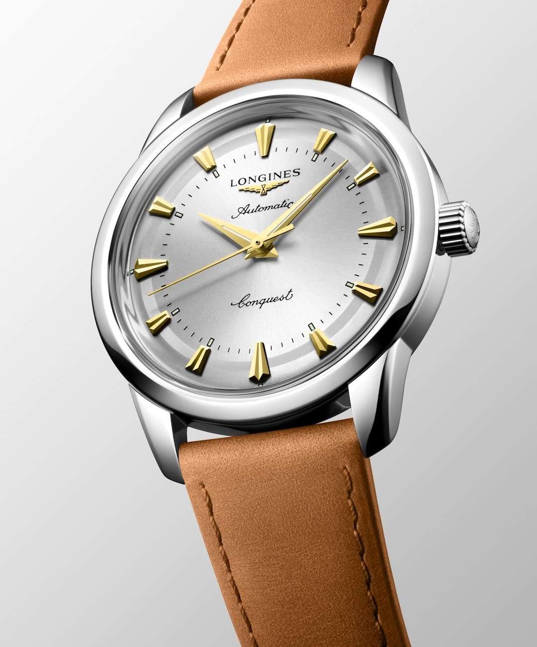 Longines Longines Heritage Classic L1.650.4.72.2 мужские часы серебристый циферблат на запястье