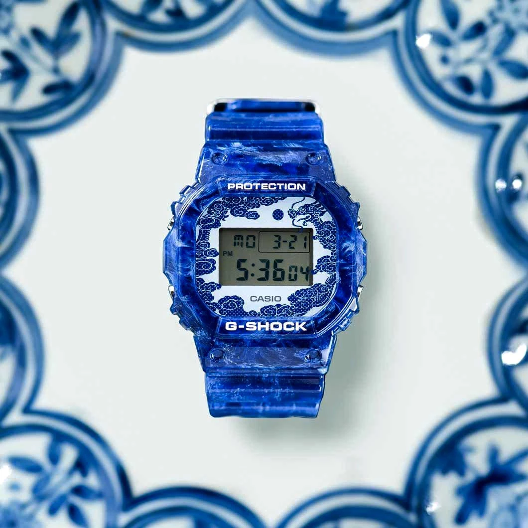 Casio Casio G-Shock DW-5600BWP-2 DW-5600 - задняя крышка пластик корпуса, япония часы
