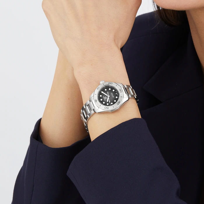 TAG Heuer TAG Heuer Aquaracer Professional 200 WBP2410.BA0622 , наручные женские часы фото под углом