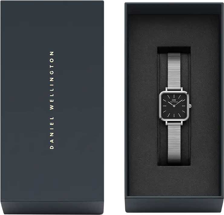 Daniel Wellington Daniel Wellington Quadro Studio DW00100522  - задняя крышка сталь металл корпуса, швеция часы