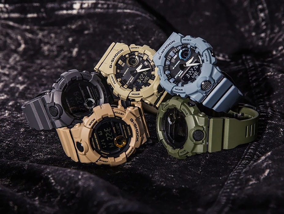 Casio Casio G-Shock GBD-800UC-8ER электронные часы с аксессуарами мужские часы модель GBD-800UC-8ER