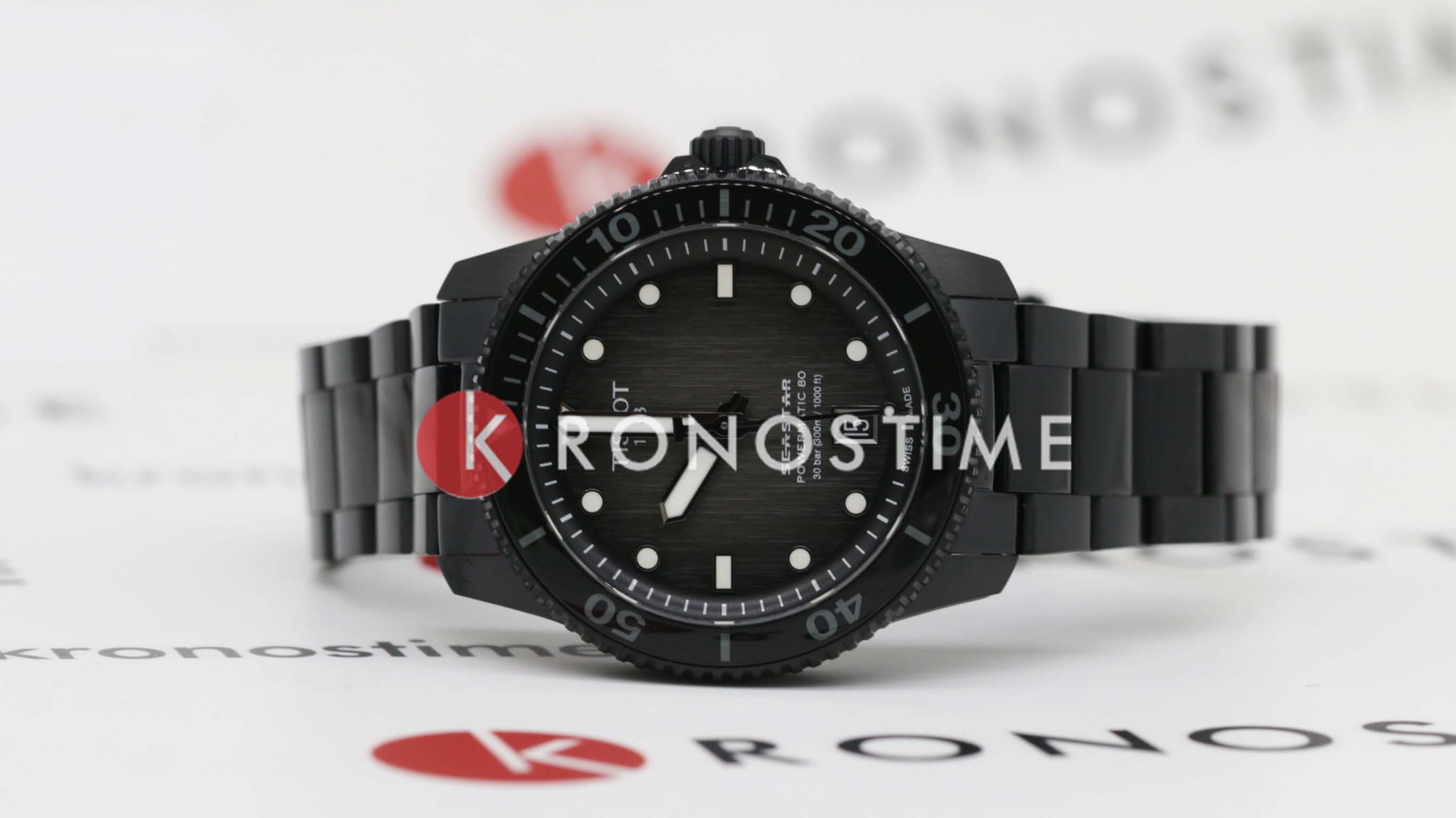 Tissot Tissot Seastar 1000 Powermatic 80 40mm T120.807.33.051.00 T1208073305100 оригинальные мужские часы в комплекте с коробкой