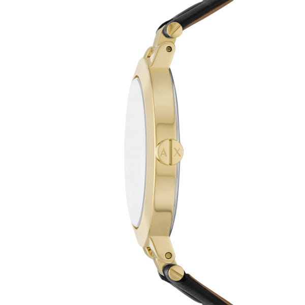 Armani Exchange Armani Exchange Jackie AX5174,  италия женские часы на браслете кожаный боковой вид