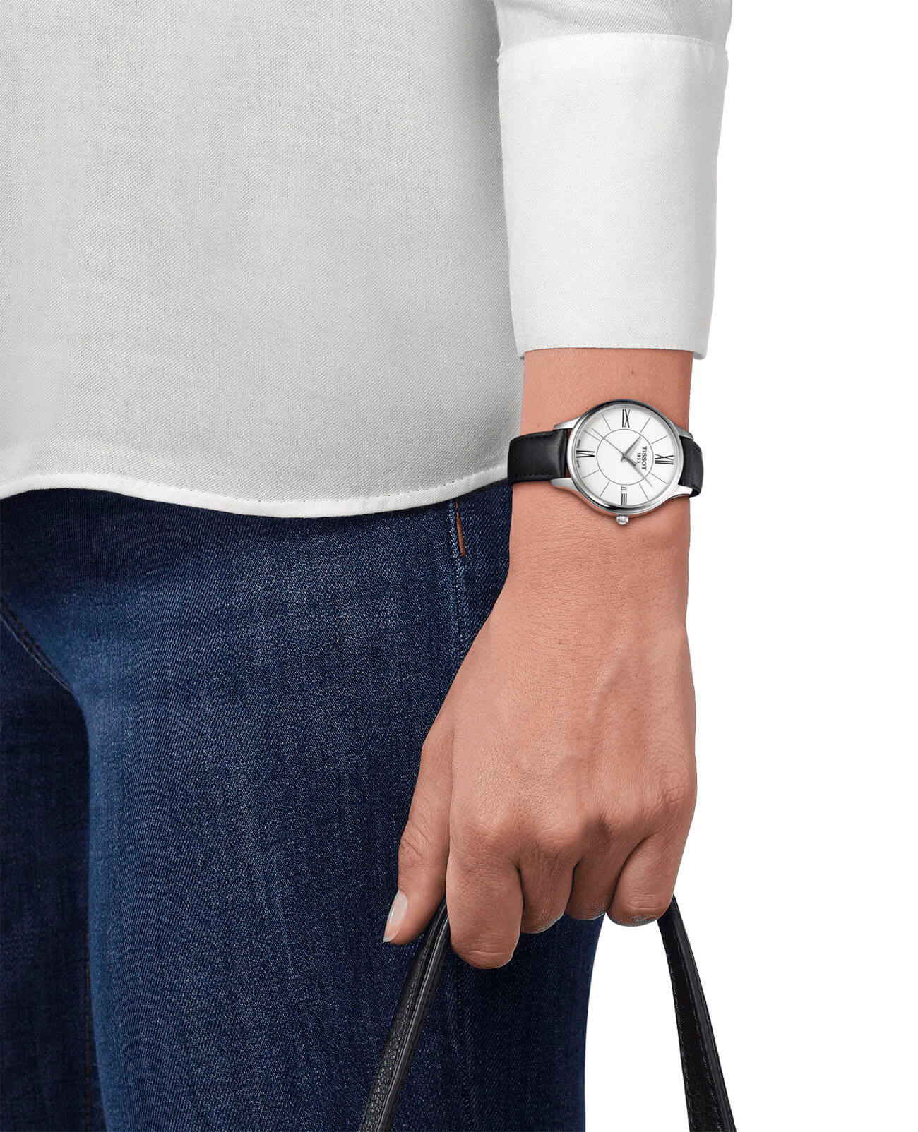 Tissot Tissot Bella Ora Round T103.210.16.018.00 Bella Ora, наручные женские часы фото под углом