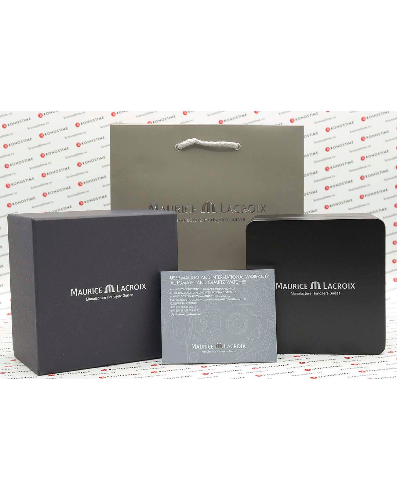 Maurice Lacroix Maurice Lacroix Aikon Chronograph AI1018-SS001-330-2  — детали корпуса и каучук