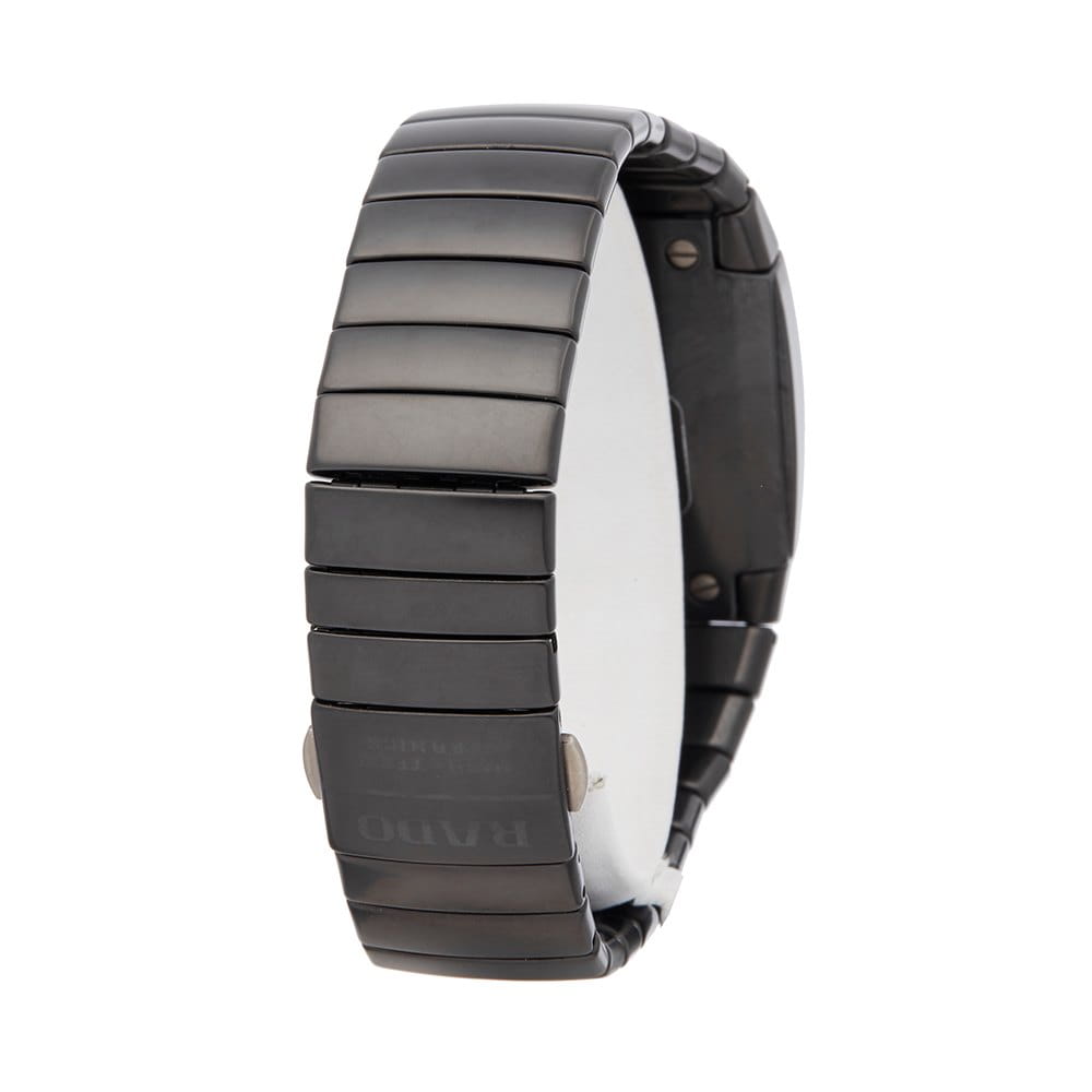 Rado Rado Sintra R13767172 кварцевые женские часы часы крупный план черный циферблата