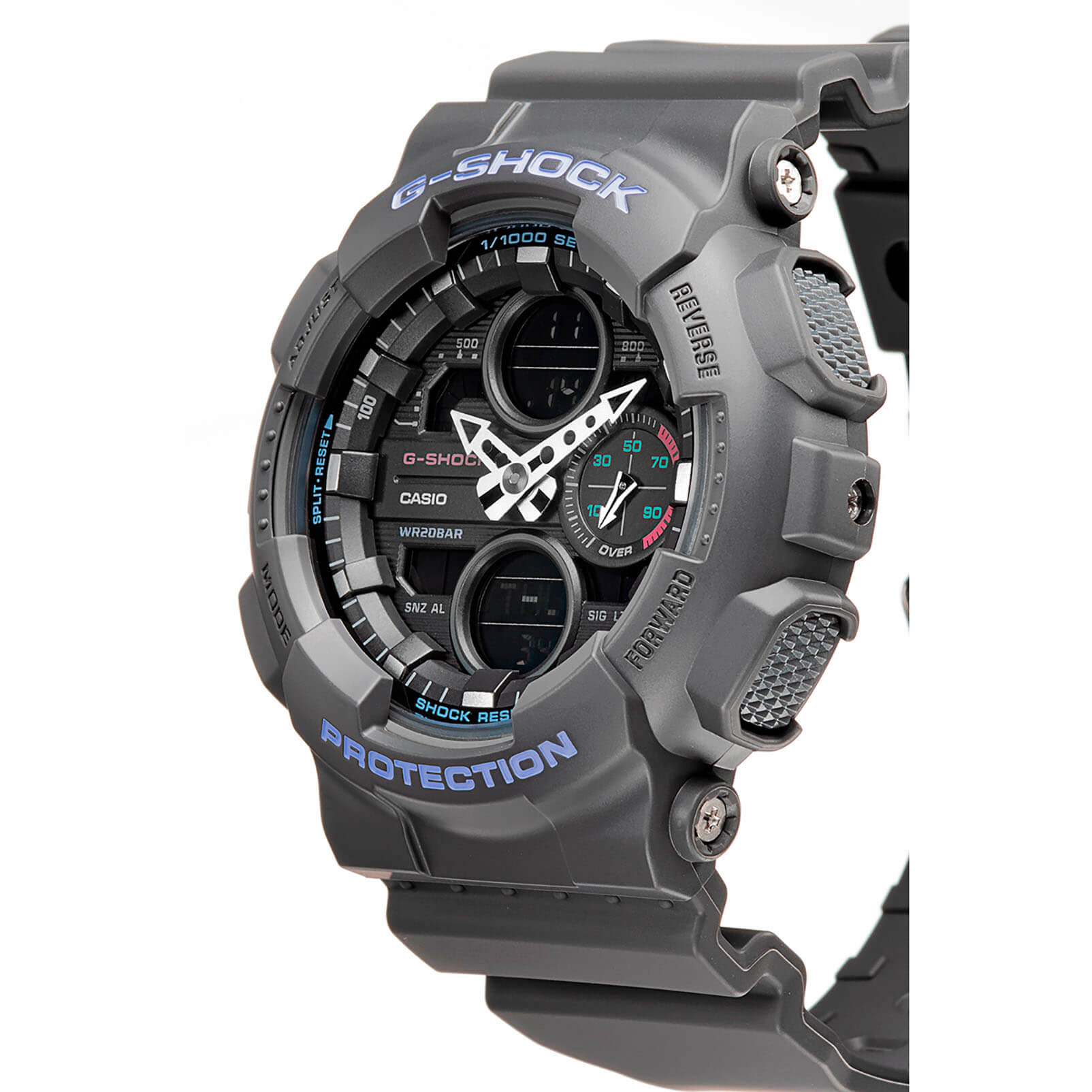 Casio Casio G-Shock GMA-S140-8A электронные женские часы часы крупный план черный циферблата