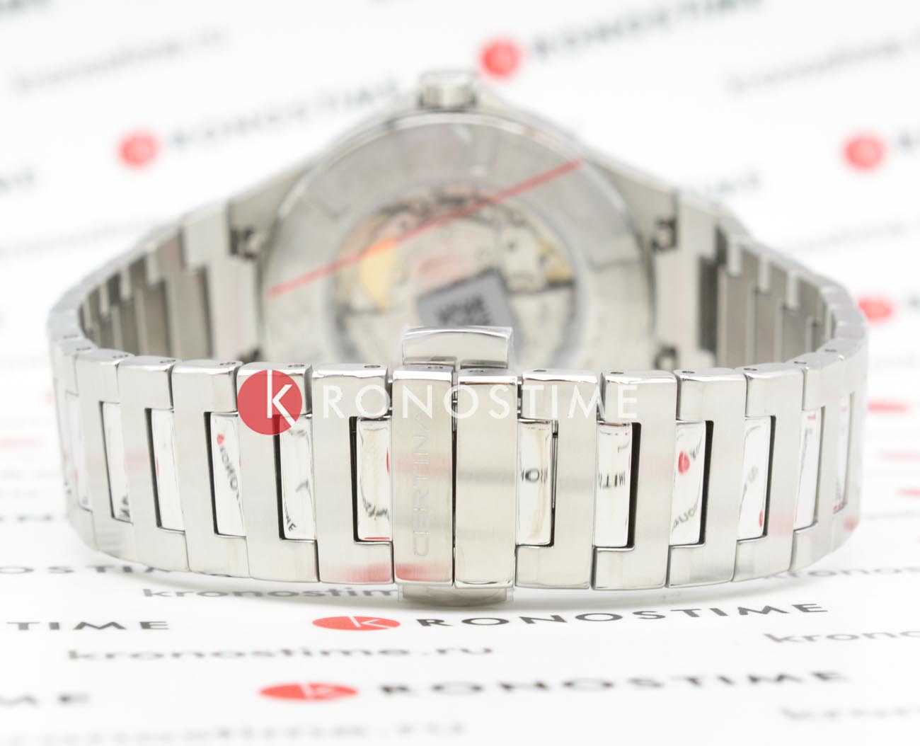 Certina Certina DS-7 Powermatic 80 - C043.407.11.351.00 механические женские часы часы крупный план бирюзовый циферблата