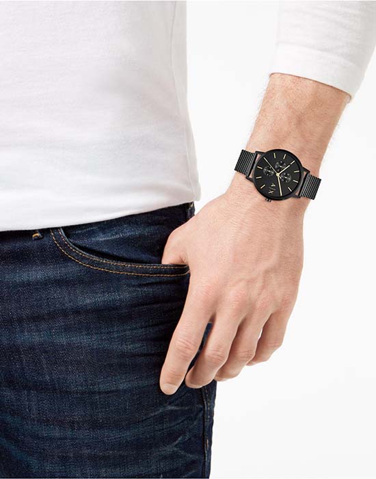 Armani Exchange Armani Exchange Cayde  AX2716 италия наручные мужские часы заводная головка с логотипом Armani Exchange