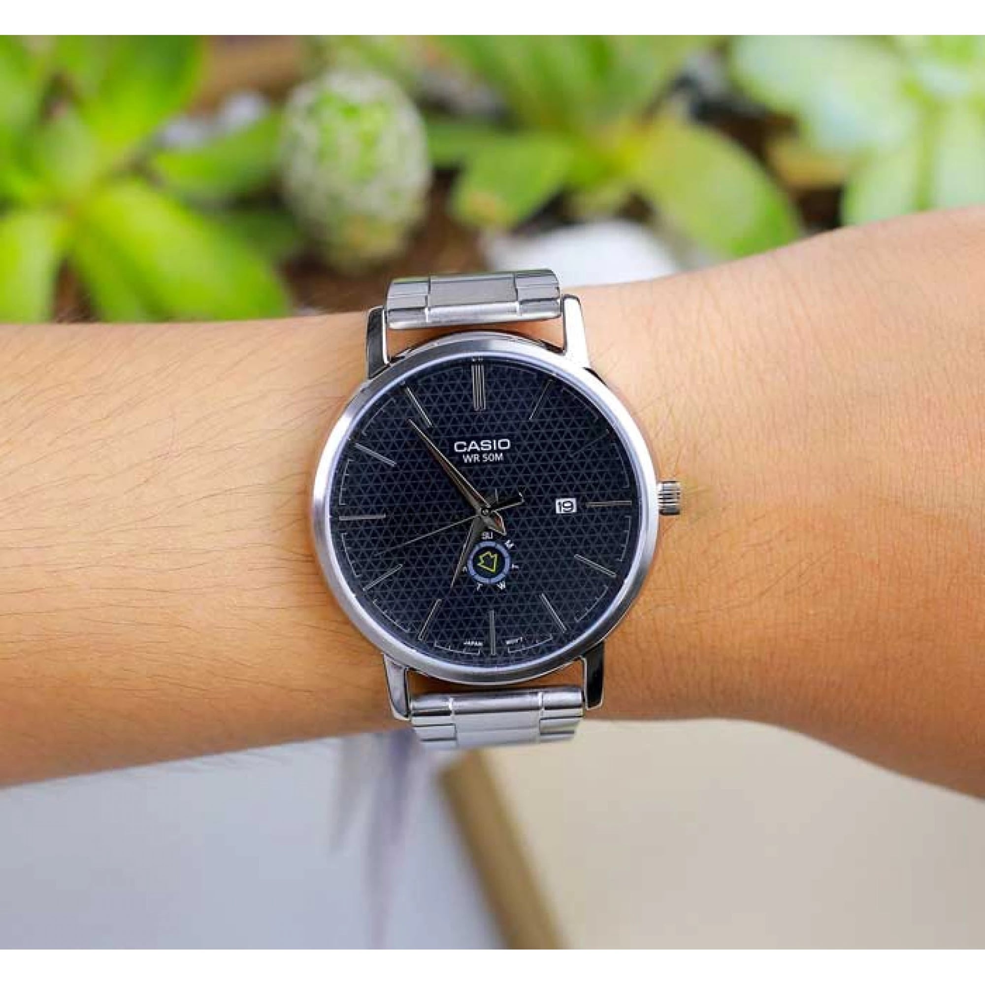 Casio Casio Collection MTP-B125D-1A , наручные мужские часы фото под углом