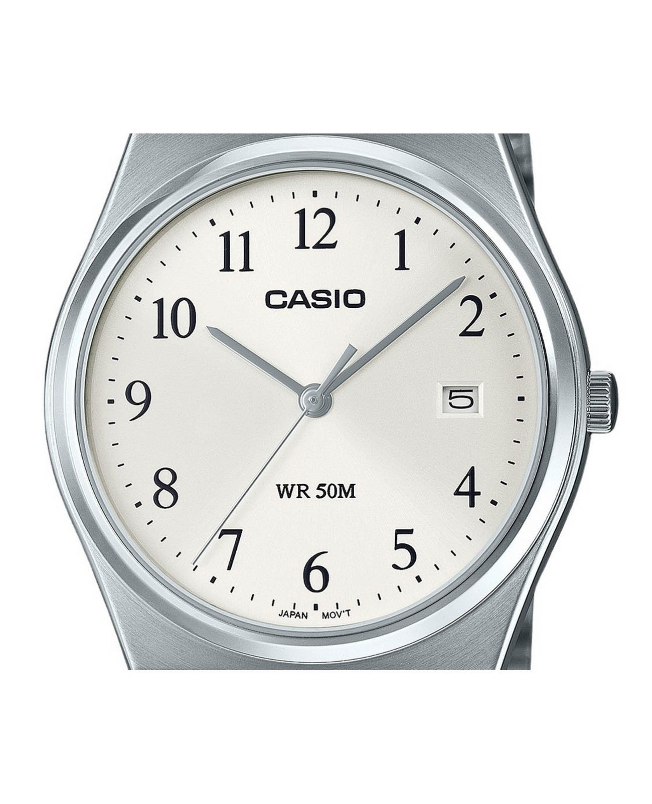 Casio Casio Collection MTP-B145D-7BVDF (MTP-B145D-7B), collection япония мужские часы на браслете нержавеющая сталь боковой вид