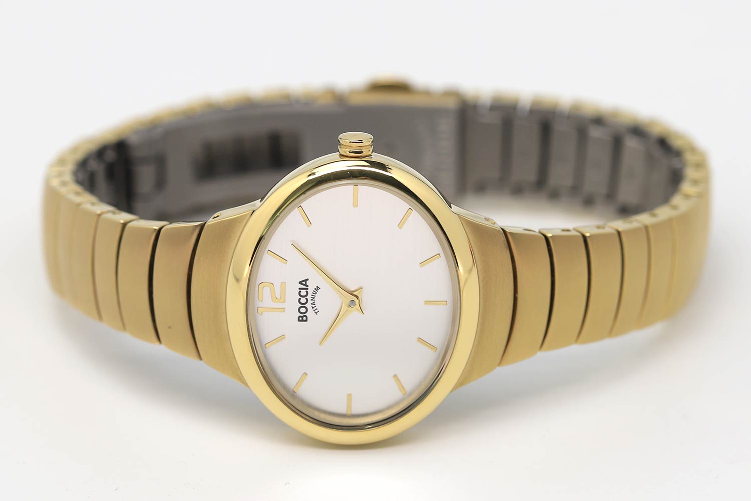 Boccia Titanium Boccia Titanium 3280-02 женские часы белый циферблат на запястье