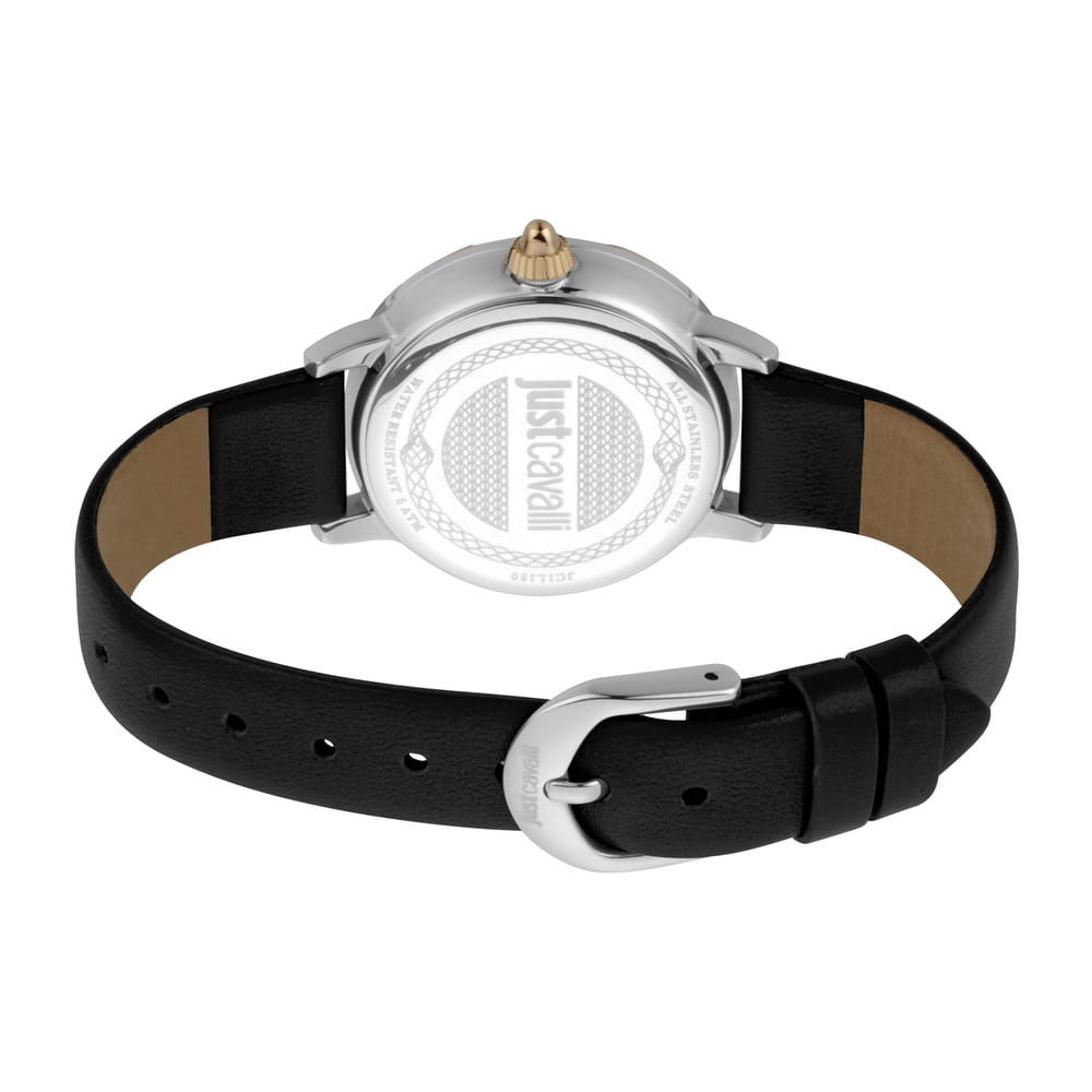 Just Cavalli Just Cavalli animalier JC1L150L0035,  италия женские часы на браслете кожа + текстиль боковой вид