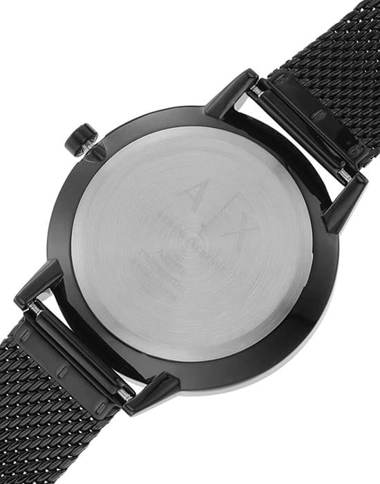 Armani Exchange Armani Exchange Cayde  AX2716 кварцевые мужские часы часы крупный план черный циферблата