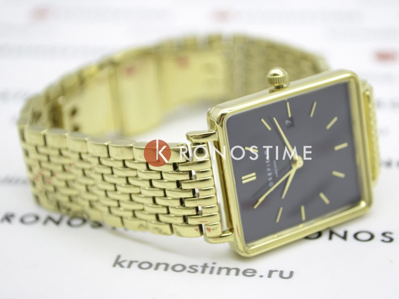 Rosefield QBSG-Q017 женские часы застежка крупным планом