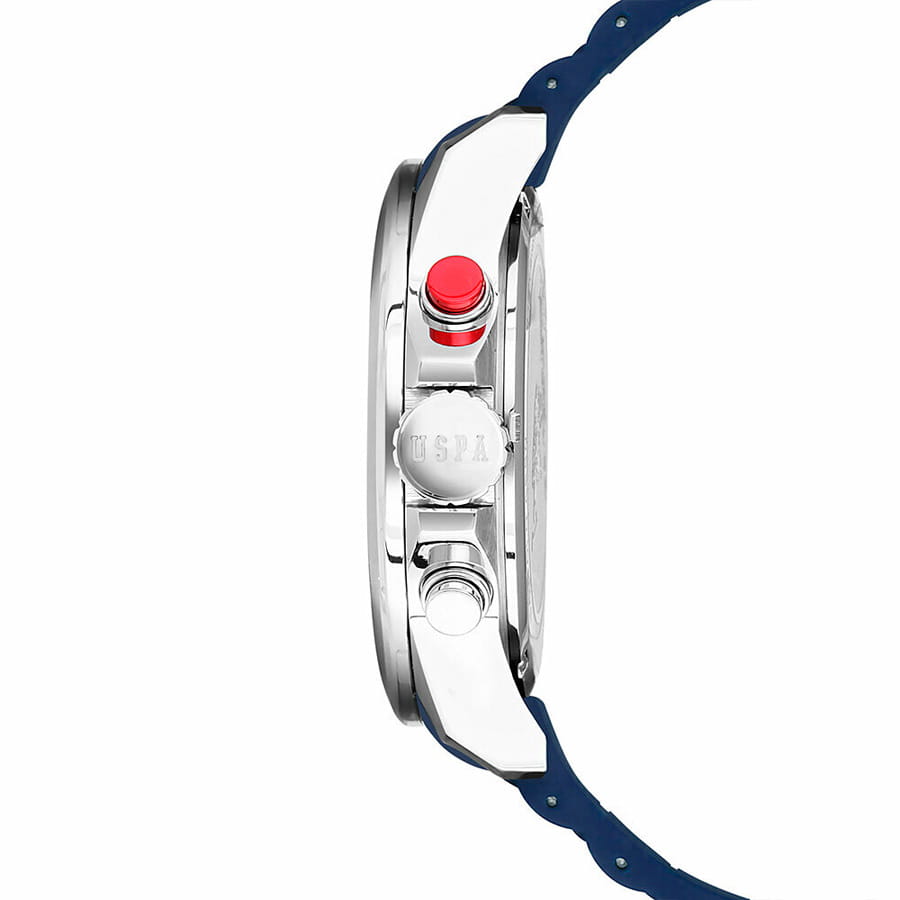U.S. Polo Assn. U.S. Polo Assn. Crossing USPA1009-02 , наручные мужские часы фото под углом