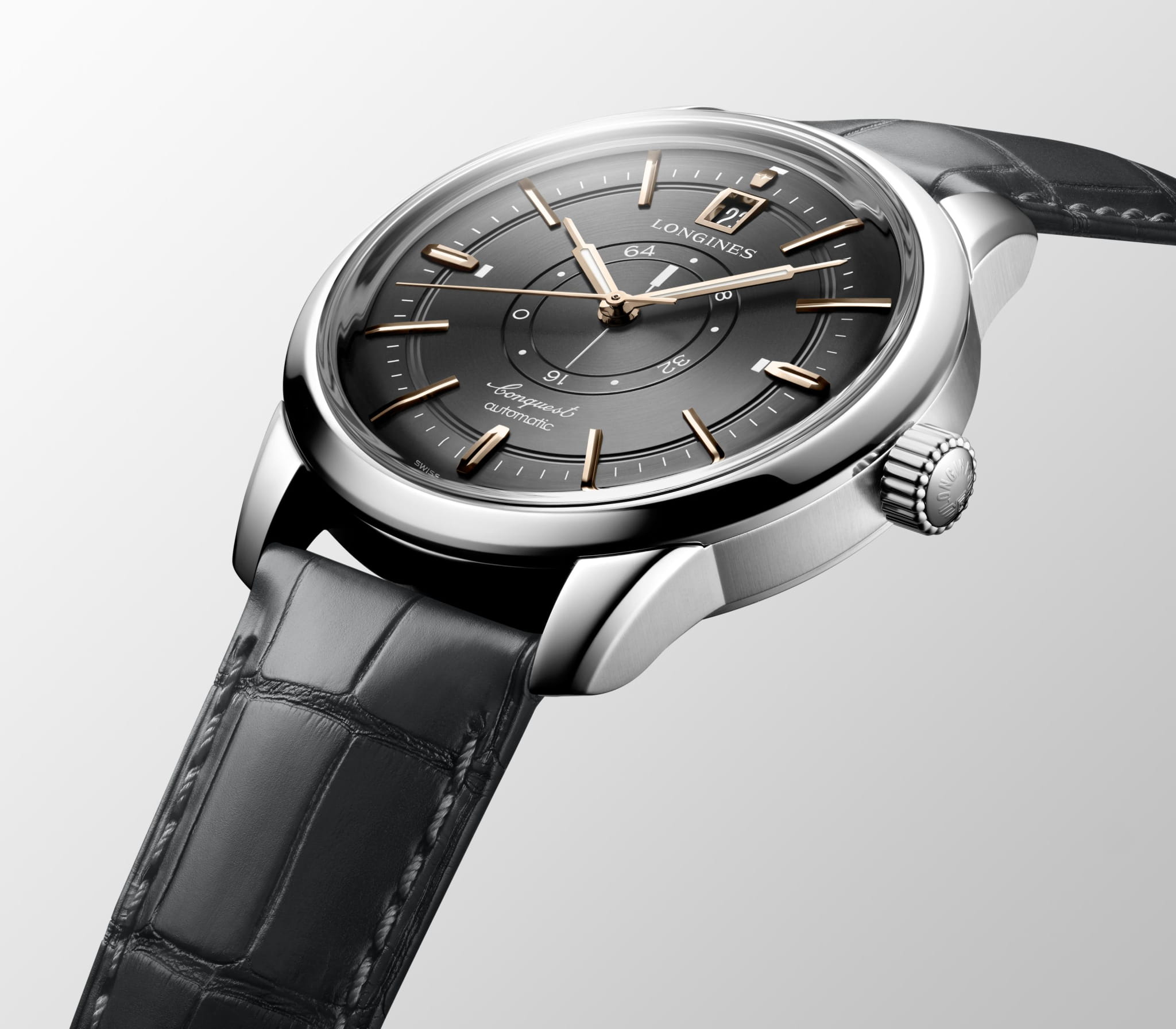 Longines Longines Heritage L1.648.4.62.2  - задняя крышка металл сталь корпуса, швейцария часы