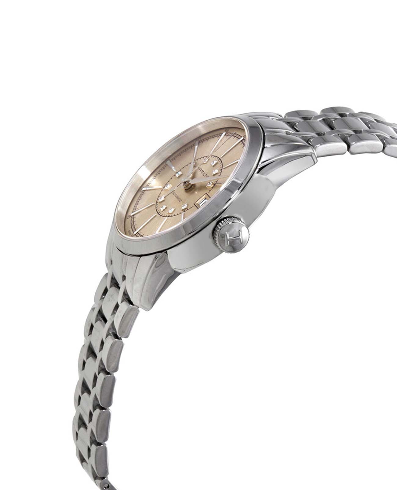 Hamilton Hamilton American Classic RailRoad Lady Auto H40405121 , наручные женские часы фото под углом