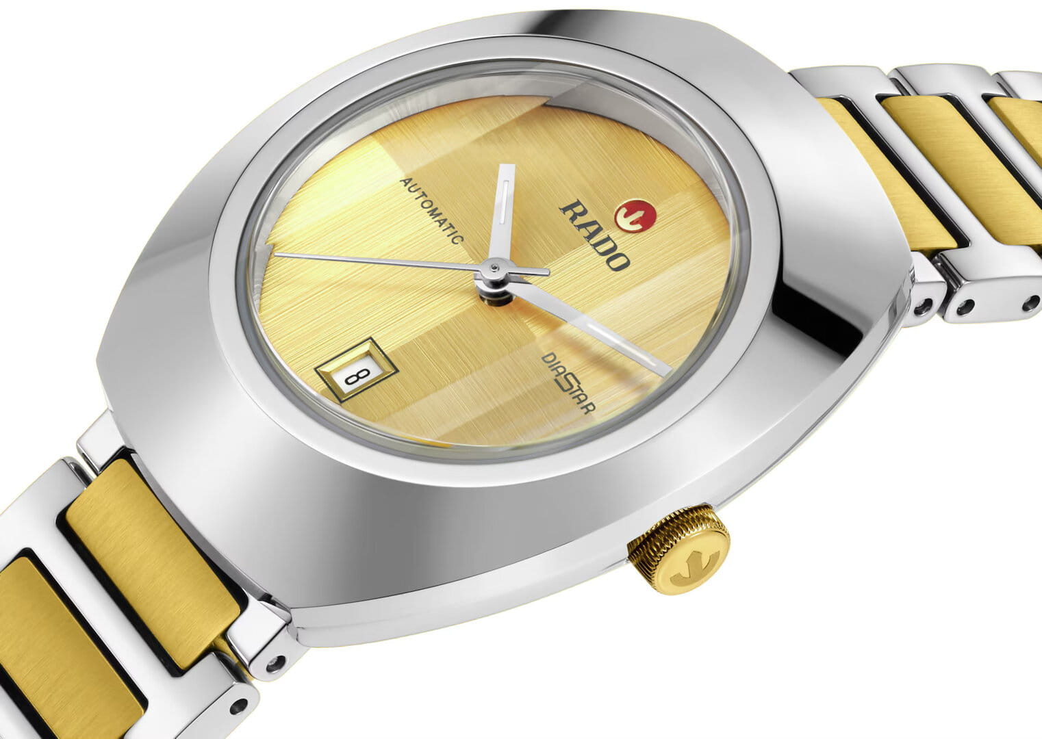 Оригинальные часы Rado Rado DiaStar Original R12170253 механические калибр механизма r586 общий вид