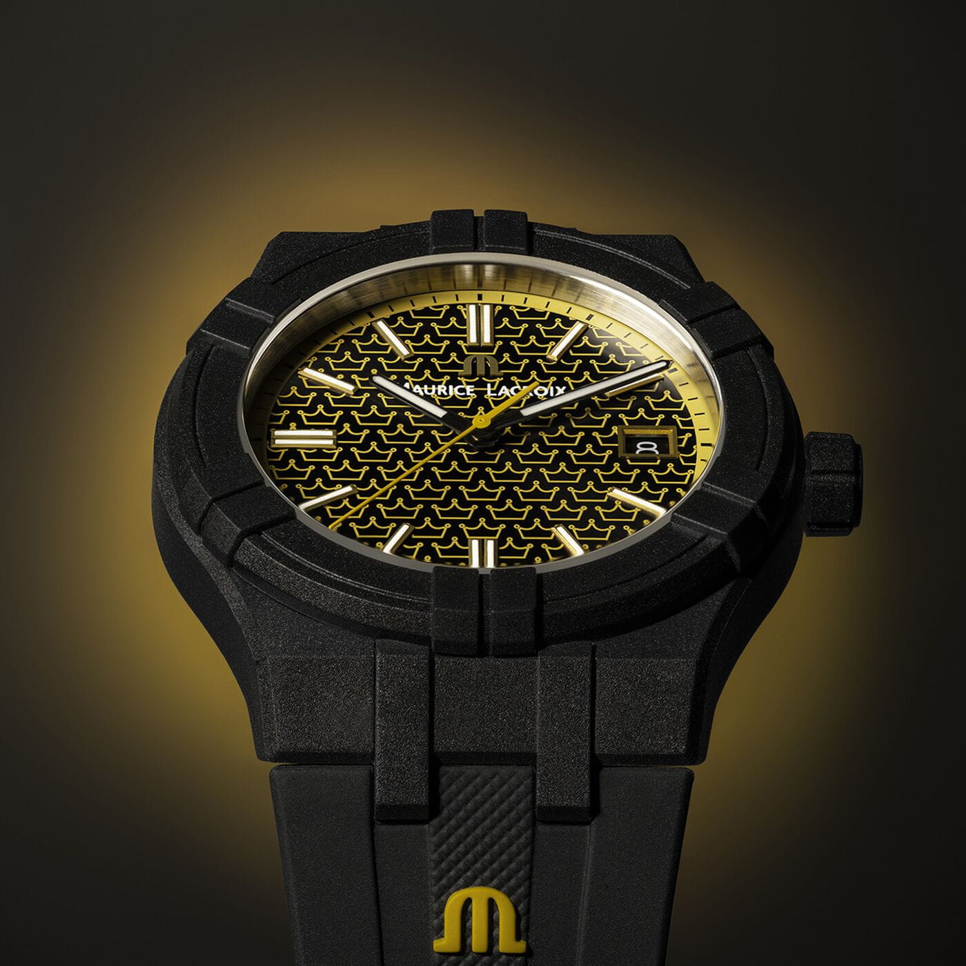 Оригинальные часы Maurice Lacroix Maurice Lacroix Aikon Tide AI2008-00000-V00-0 кварцевые калибр механизма ml115 общий вид