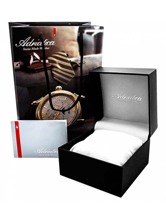 Adriatica Adriatica A3689.1141Q  — детали корпуса и сталь c pvd покрытием