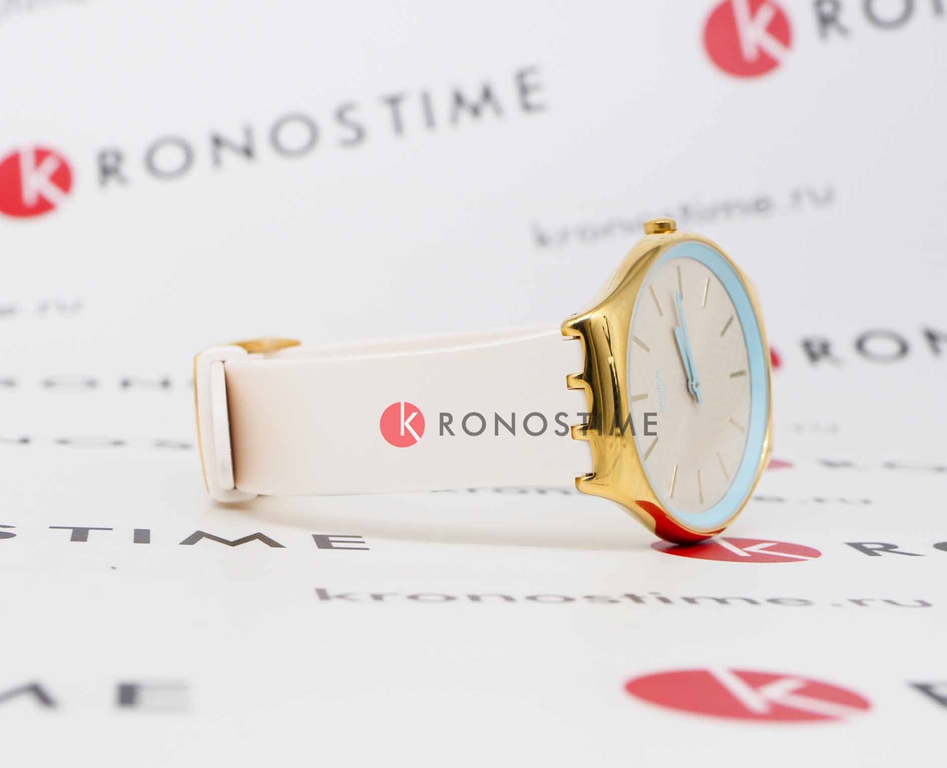 Оригинальные часы Swatch Swatch Skin Irony SYXG127 кварцевые калибр механизма  общий вид