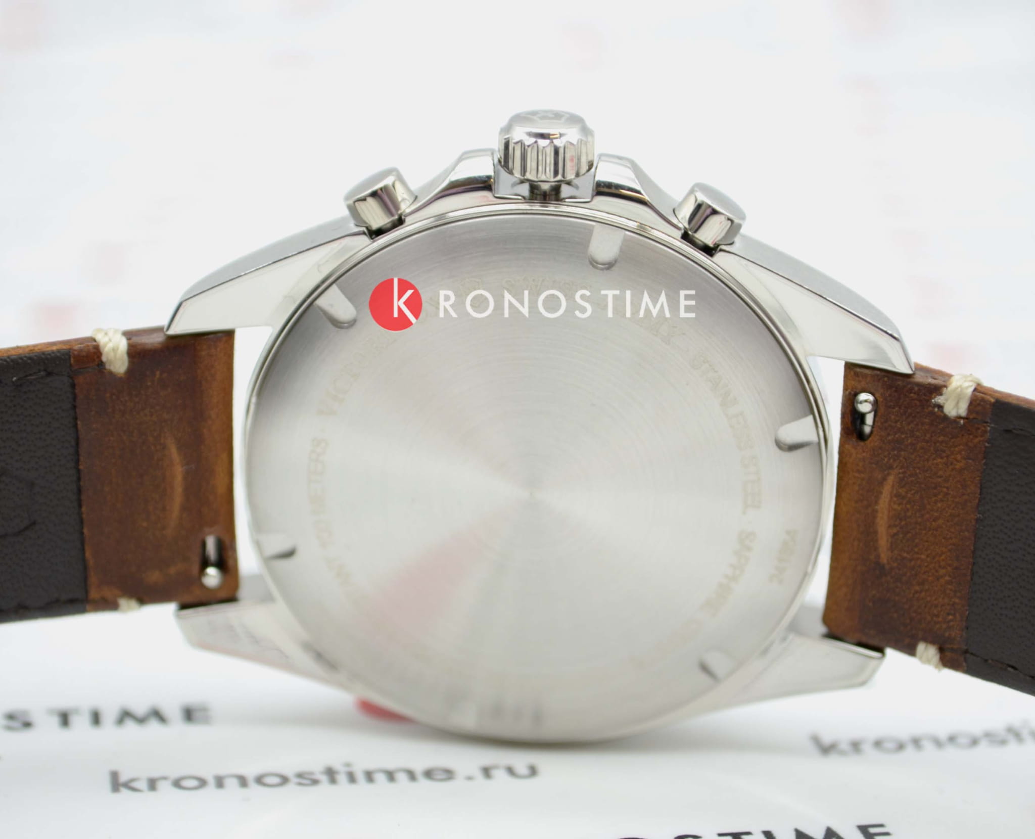 Victorinox Victorinox Fieldforce Chronograph 241854  - задняя крышка сталь металл корпуса, швейцария часы