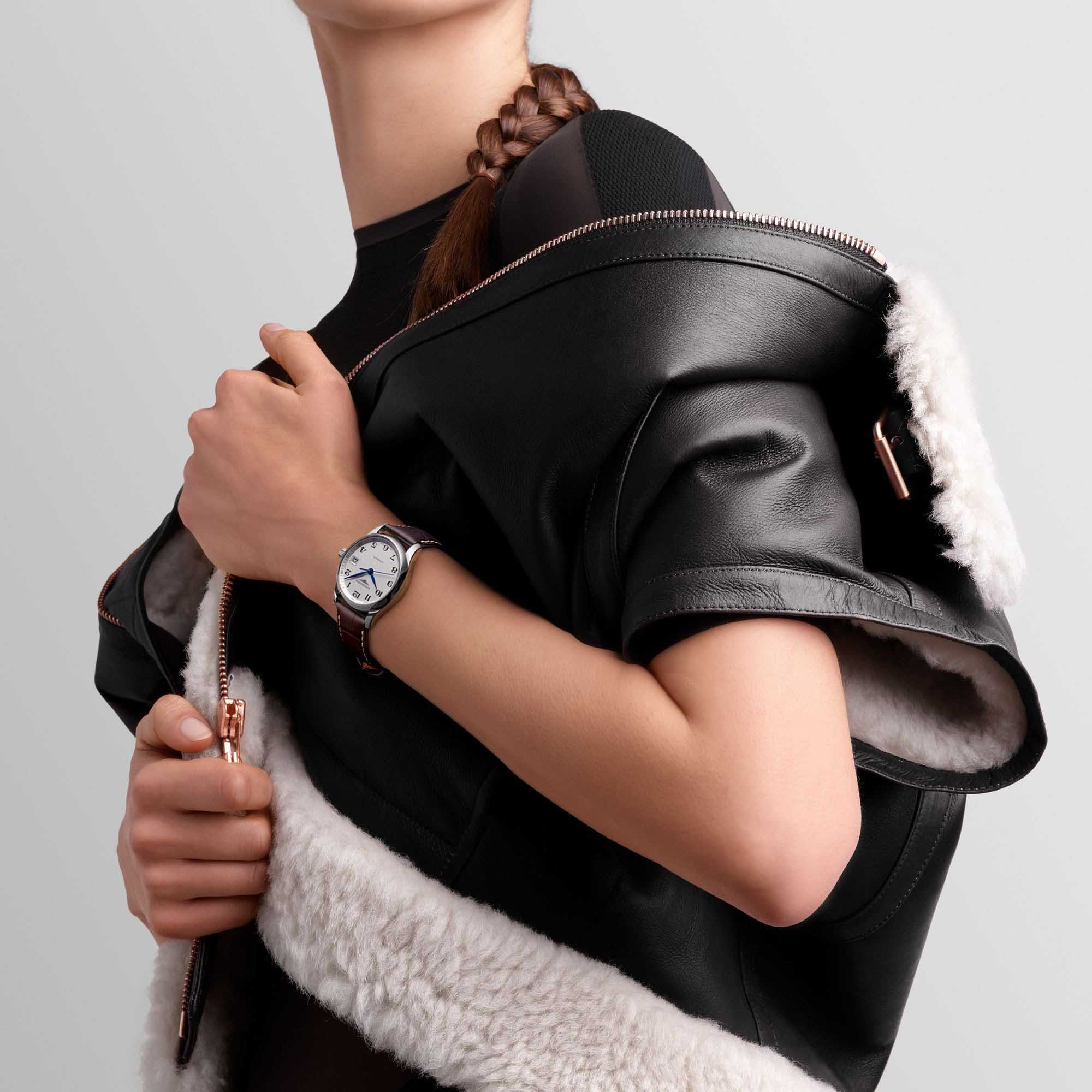 Оригинальные часы Longines Longines Master Collection L2.357.4.78.3 механические калибр механизма l619/888 общий вид