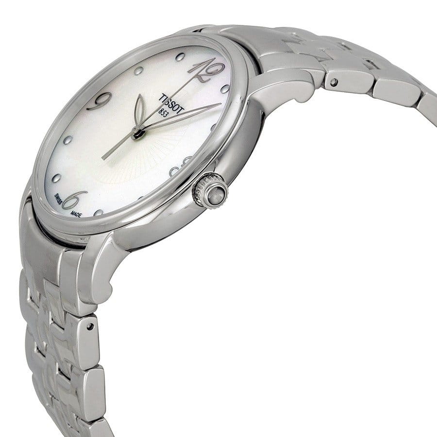 Tissot Tissot Lady Round T052.210.11.117.00 , наручные женские часы фото под углом