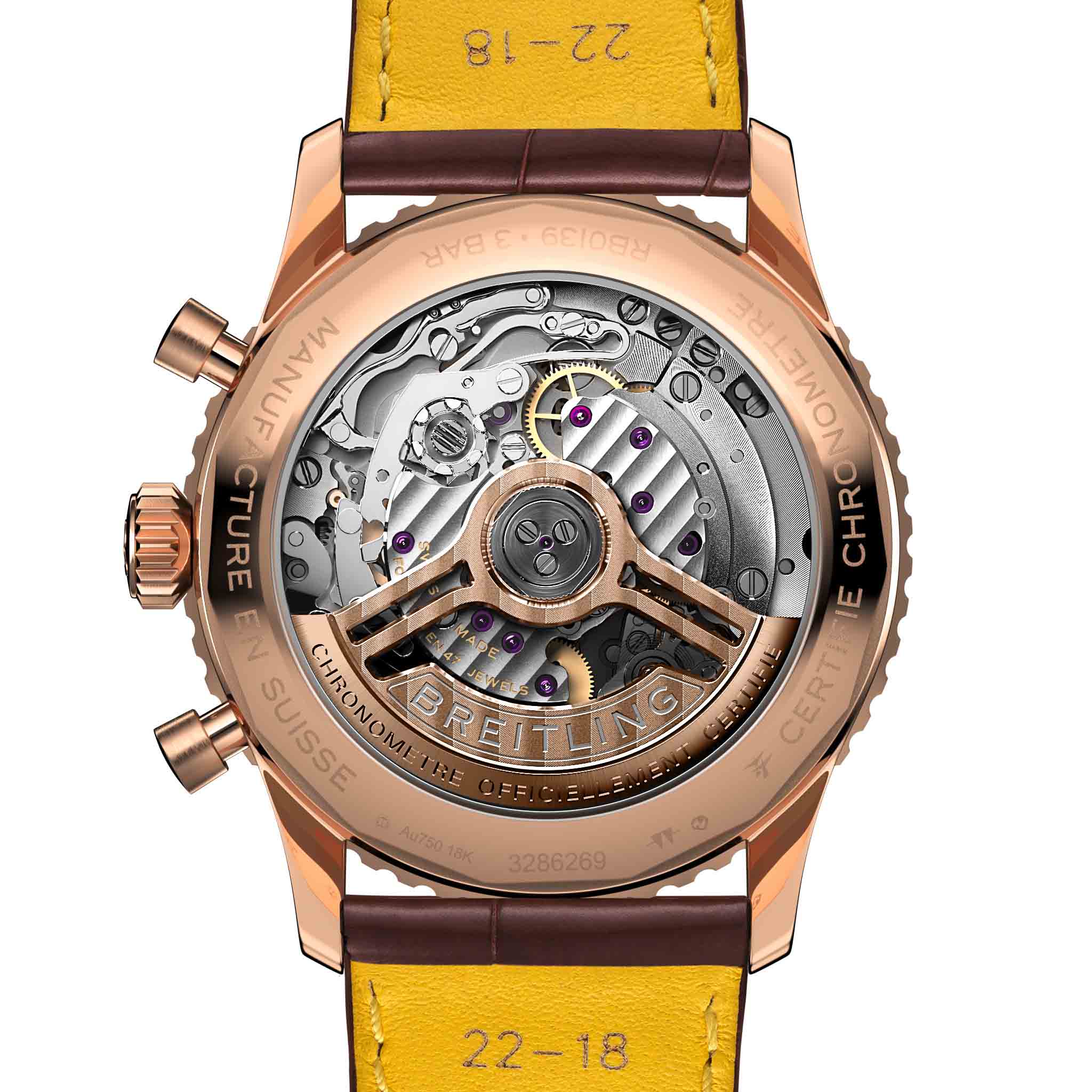 Breitling Breitling Navitimer B01 Chronograph 41 RB0139211G1P1 , наручные мужские часы фото под углом