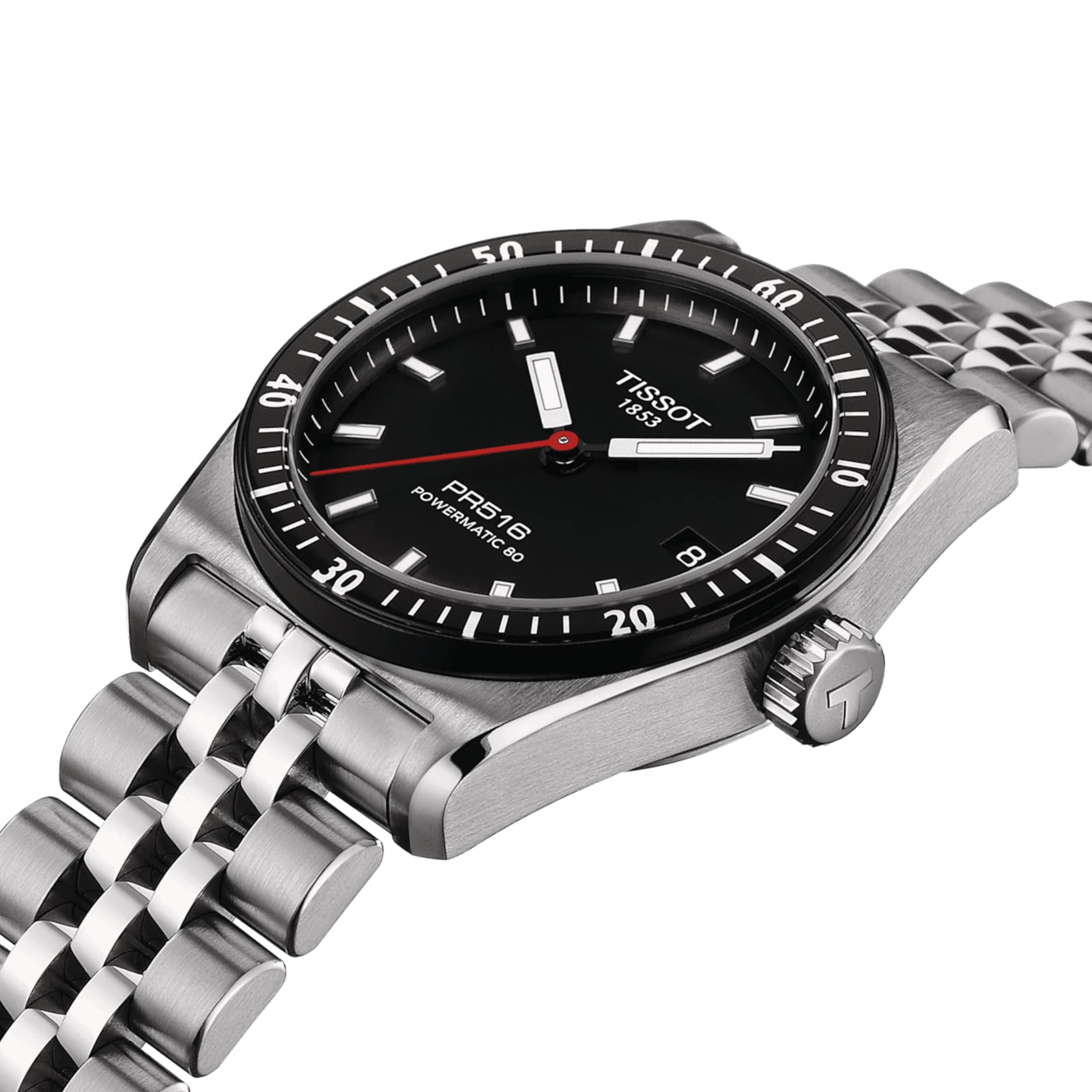 Tissot Tissot Powermatic PR516 80 T149.407.11.051.00  — детали корпуса и нержавеющая сталь