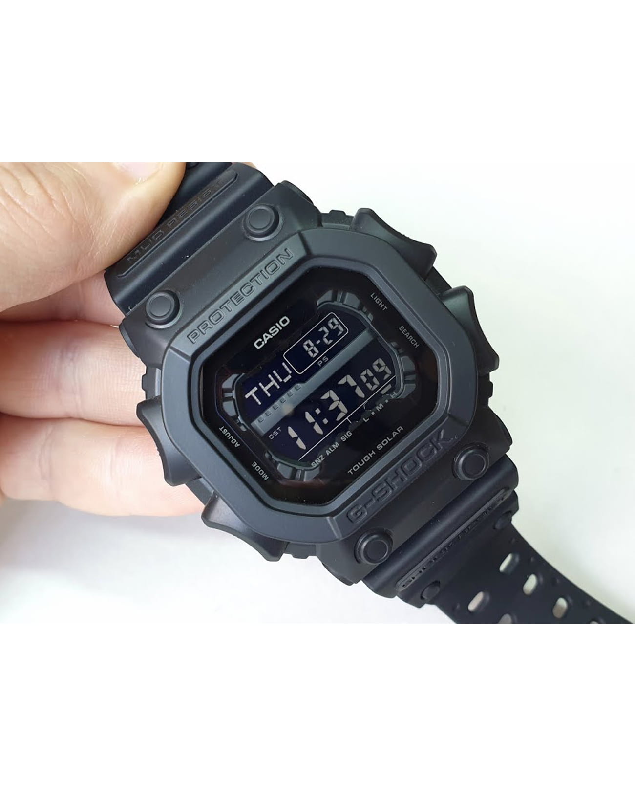 Casio Casio G-Shock GXW-56BB-1, g-shock япония мужские часы на браслете полимер боковой вид