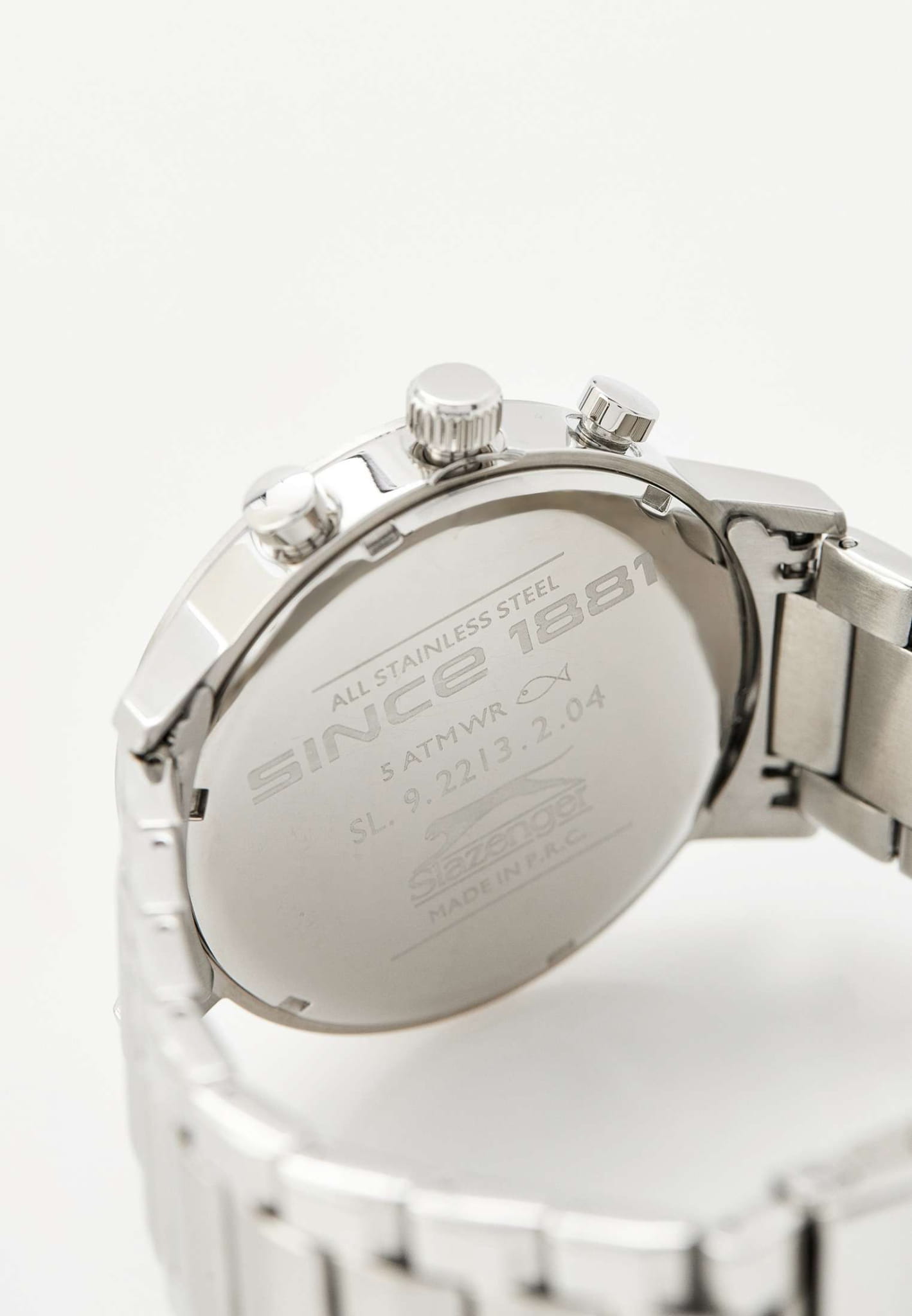 Slazenger Slazenger SL.09.2213.2.04  - задняя крышка металл сталь корпуса, англия часы