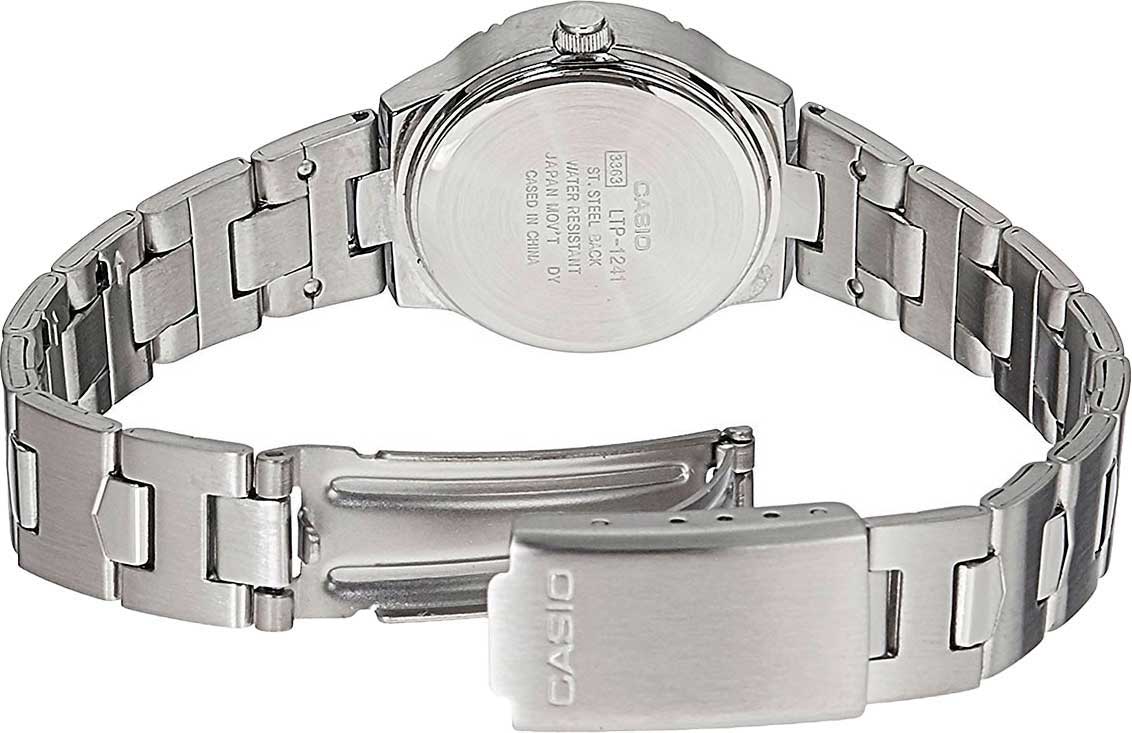 Casio Casio Collection LTP-1241D-4A2, ltp япония женские часы на браслете нержавеющая сталь боковой вид