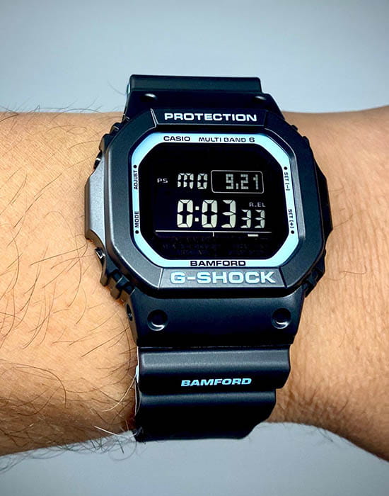 Оригинальные часы Casio Casio G-Shock GW-M5610BWD20-1 электронные калибр механизма  общий вид