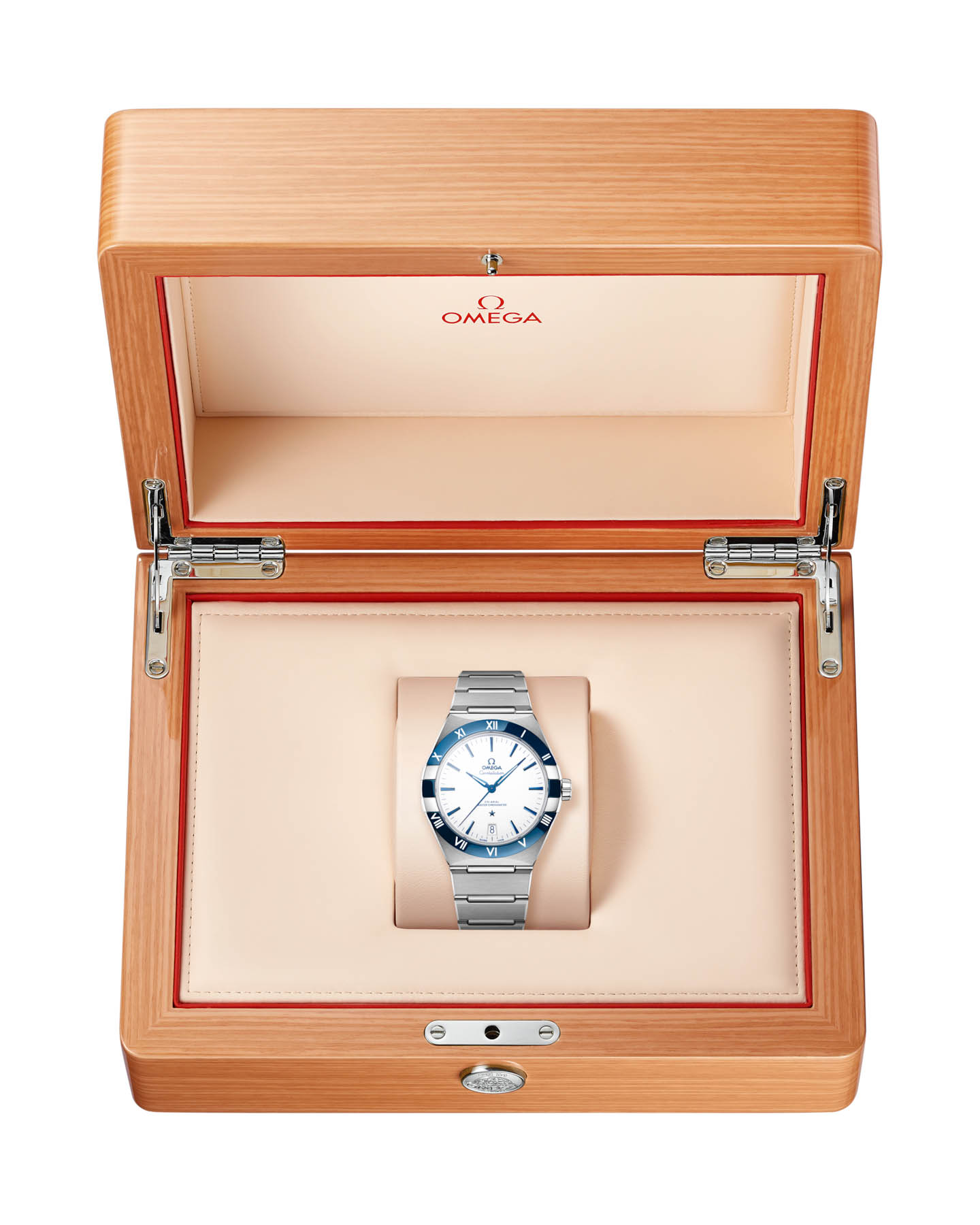 Omega Omega Constellation 131.30.41.21.04.001, constellation швейцария мужские часы на браслете нержавеющая сталь боковой вид