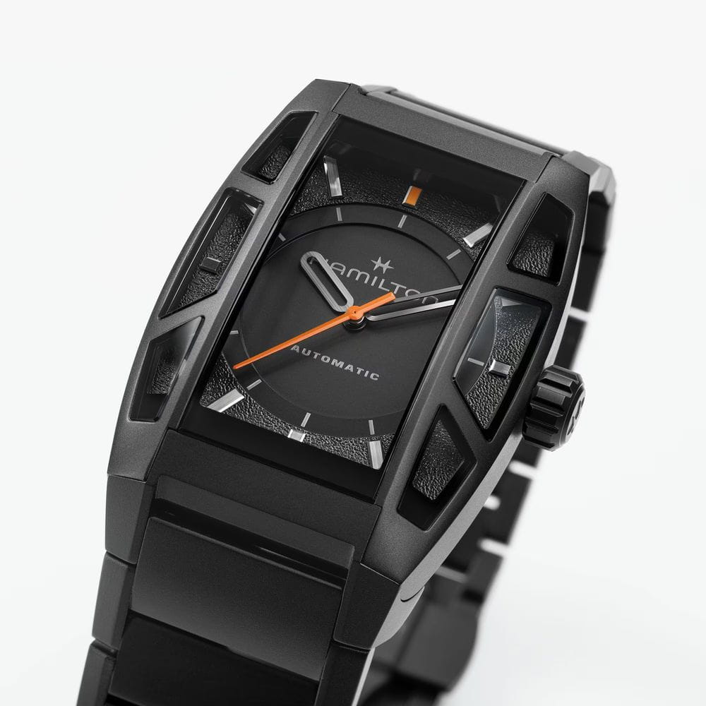 Оригинальные часы Hamilton Hamilton American Classic Boulton Death Stranding 2 Limited Edition H13605130 механические калибр механизма h-10 общий вид