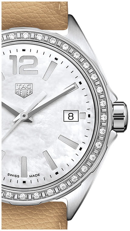 TAG Heuer TAG Heuer Formula 1 WBJ131A.FC8254, formula 1 швейцария женские часы на браслете кожаный боковой вид