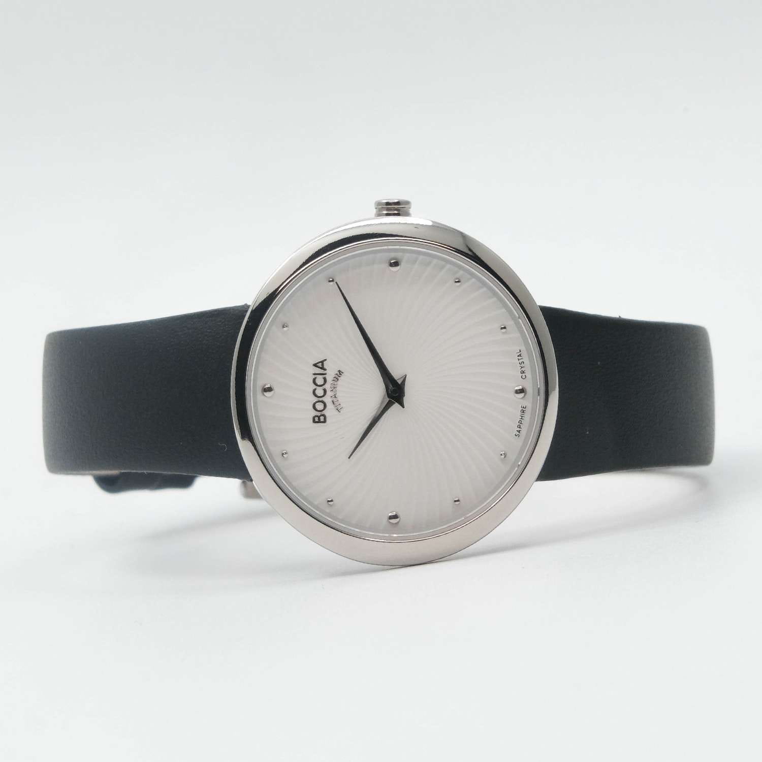 Boccia Titanium Boccia Titanium Circle-Oval 3364-01 женские часы белый циферблат на запястье