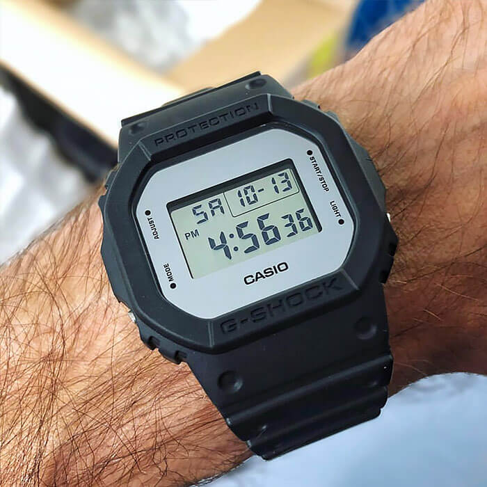 Casio Casio G-Shock DW-5600BBMA-1 DW-5600BBMA-1E оригинальные мужские часы в комплекте с коробкой