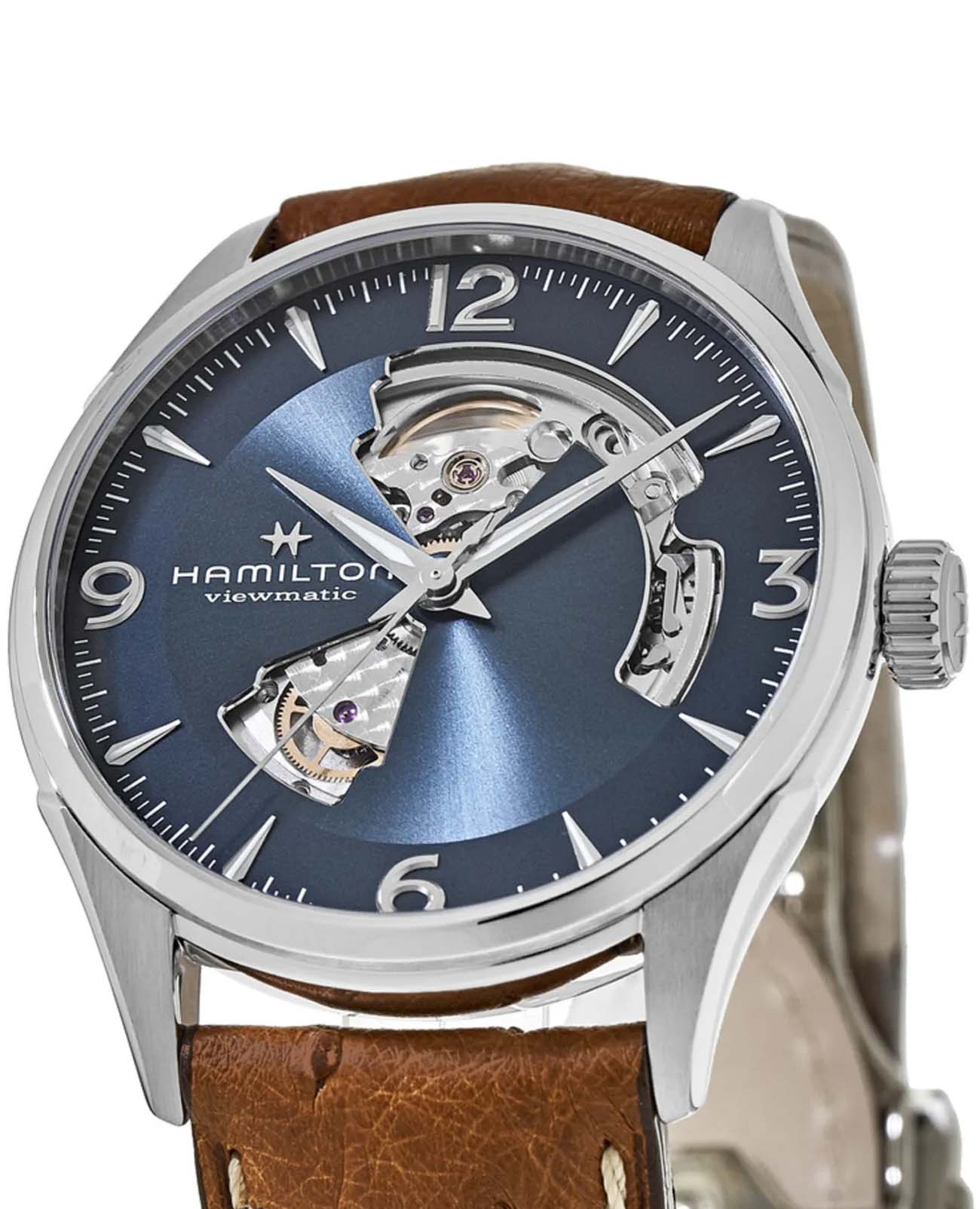 Hamilton Hamilton Jazzmaster Open Heart Auto H32705041 , наручные женские часы фото под углом